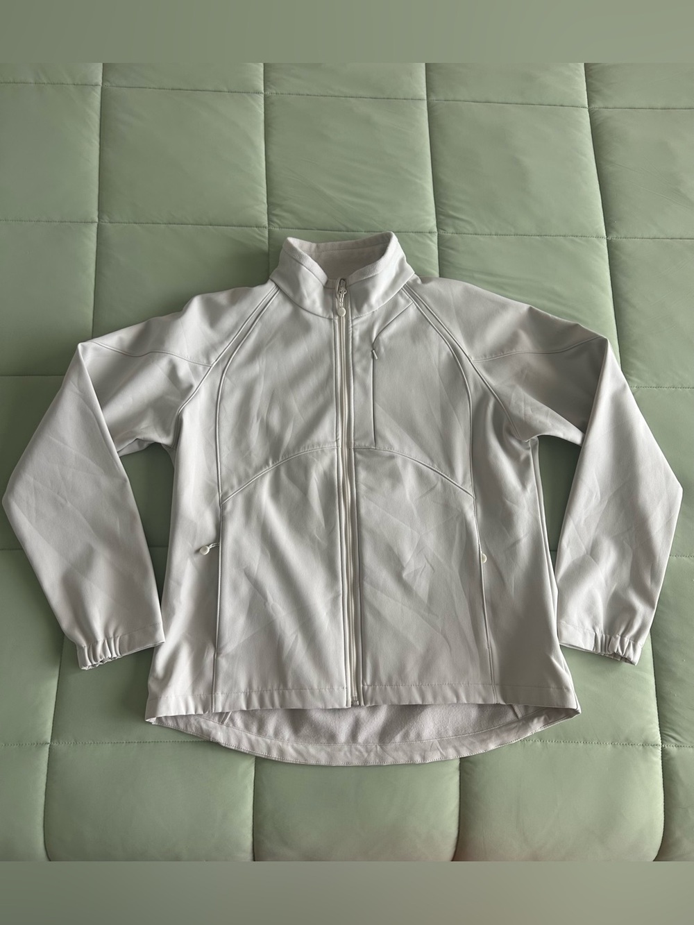Black Diamond Cream/Off White Softshell Jacket